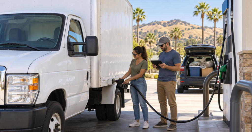 California Moving Fuel Costs