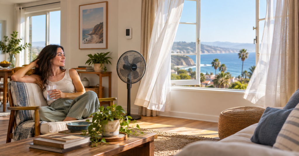Living Without Air Conditioning in Coastal California
