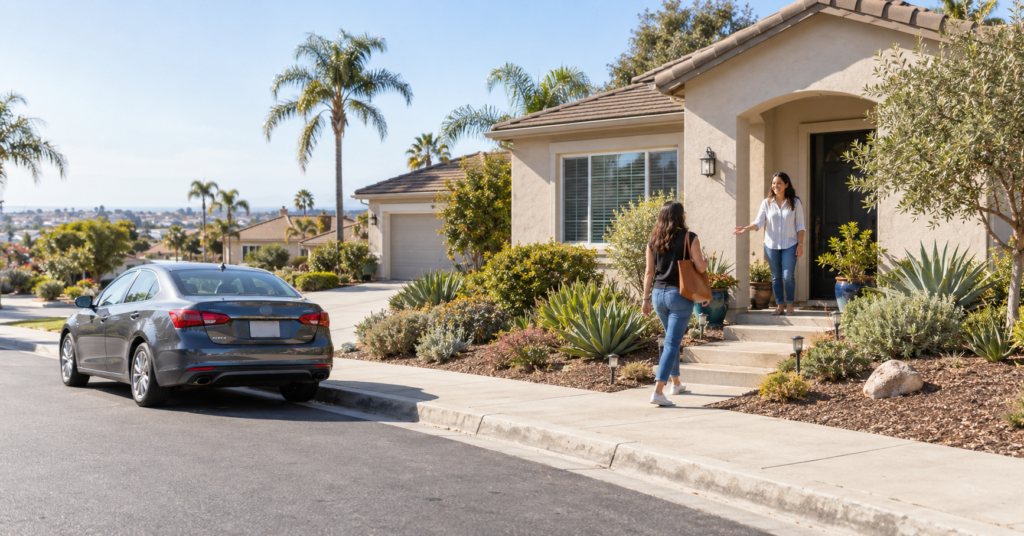 San Diego Home Business: Parking and Customer Visits